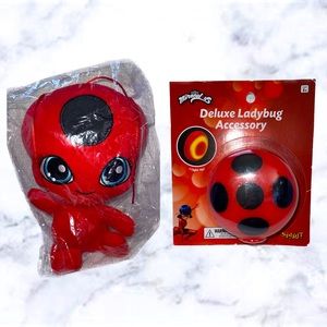 NIB Miraculous Ladybug Tikki Kwami Plush & Lightup Yo-yo